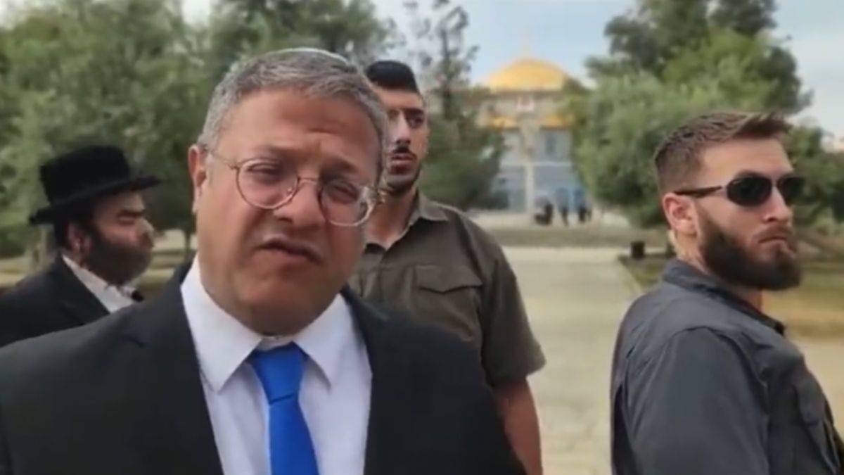 'Katillerin avukatı'ndan Mescid-i Aksa'ya baskın