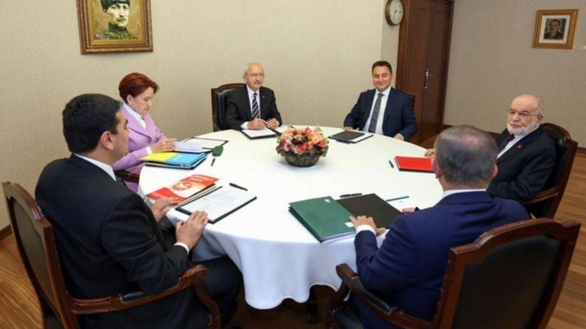 6'lı masa dağılıyor mu?