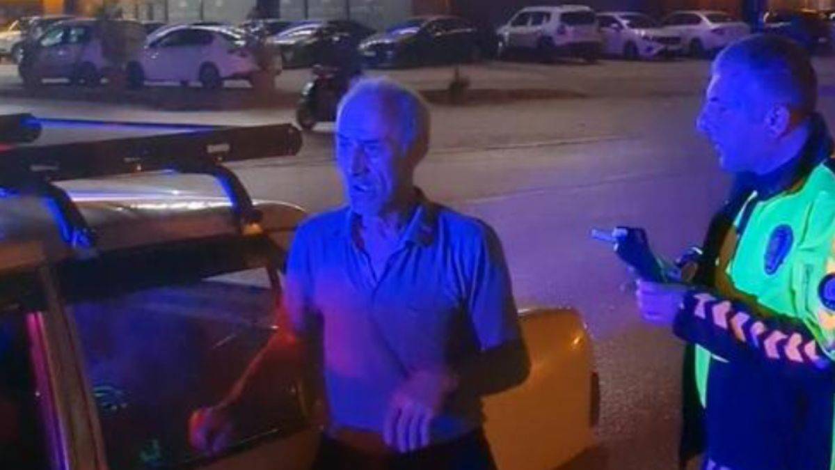 Polise rest çekti: 'Bıraktım gidiyorum arabayı, hadi hayırlı uğurlu olsun'