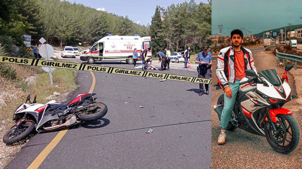Motosiklet sürücüsü polis memuru hayatını kaybetti