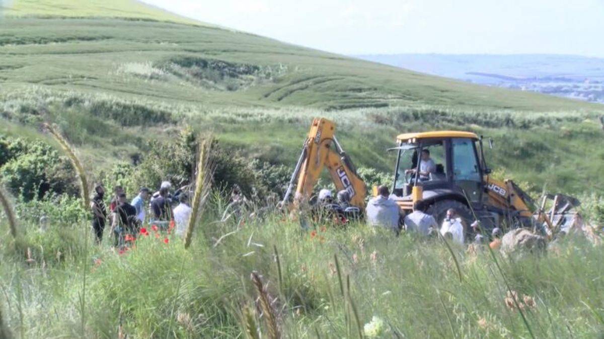 3 ceset bulunan Silivri'den sonra Çatalca'da kazı yapıldı