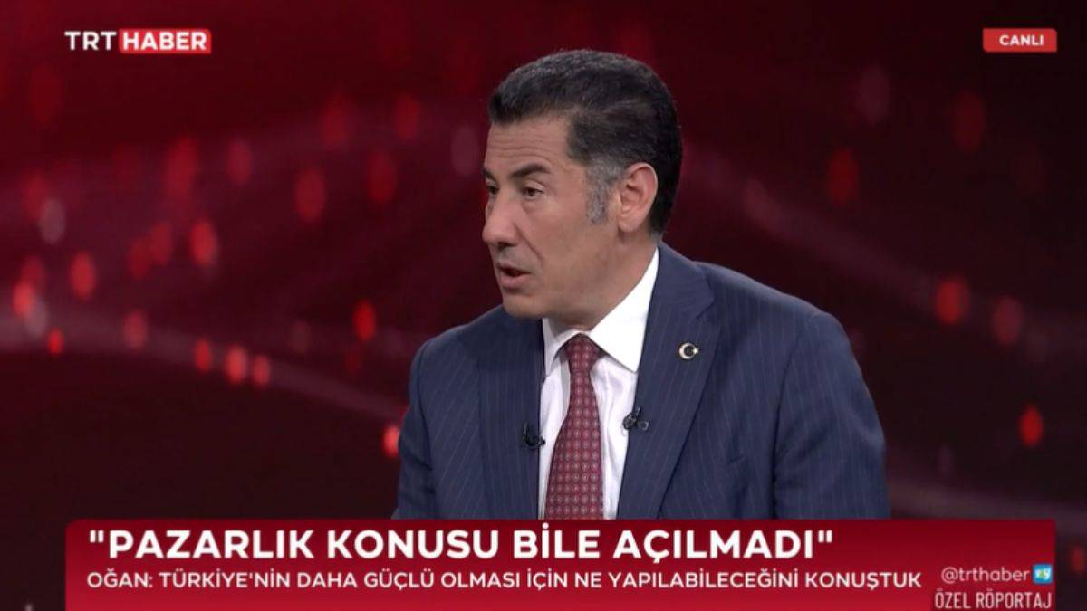 Sinan Oğan'dan iddialara cevap