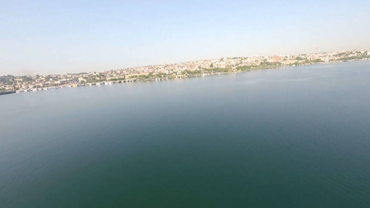 İstanbul'un fetih güzergahı havadan görüntülendi