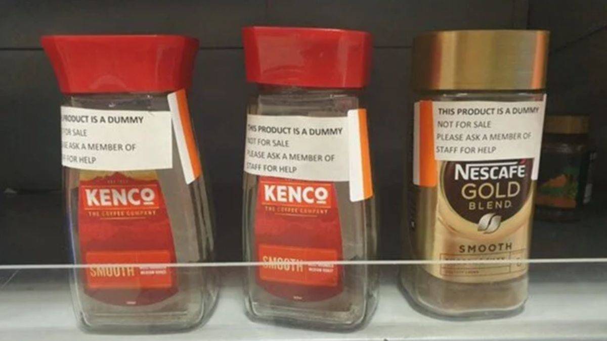 İngiltere'de marketlerde hırsızlığa karşı ilginç tedbirler