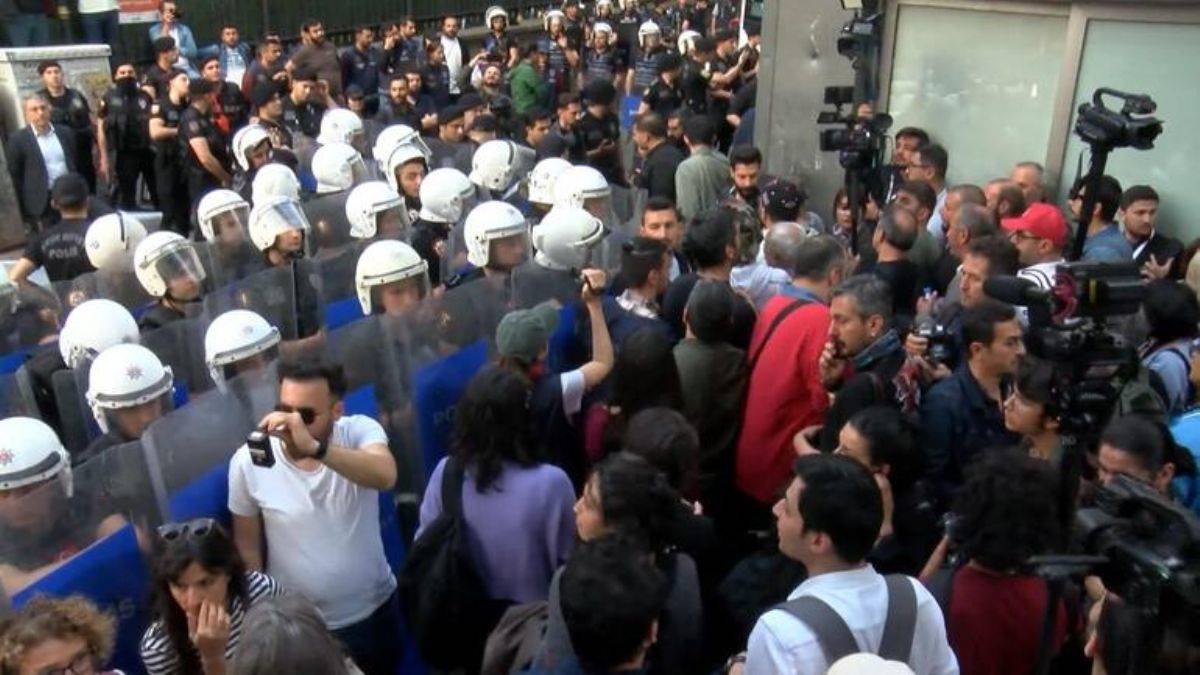 '10. yıl Gezi' eyleminde 59 gözaltı