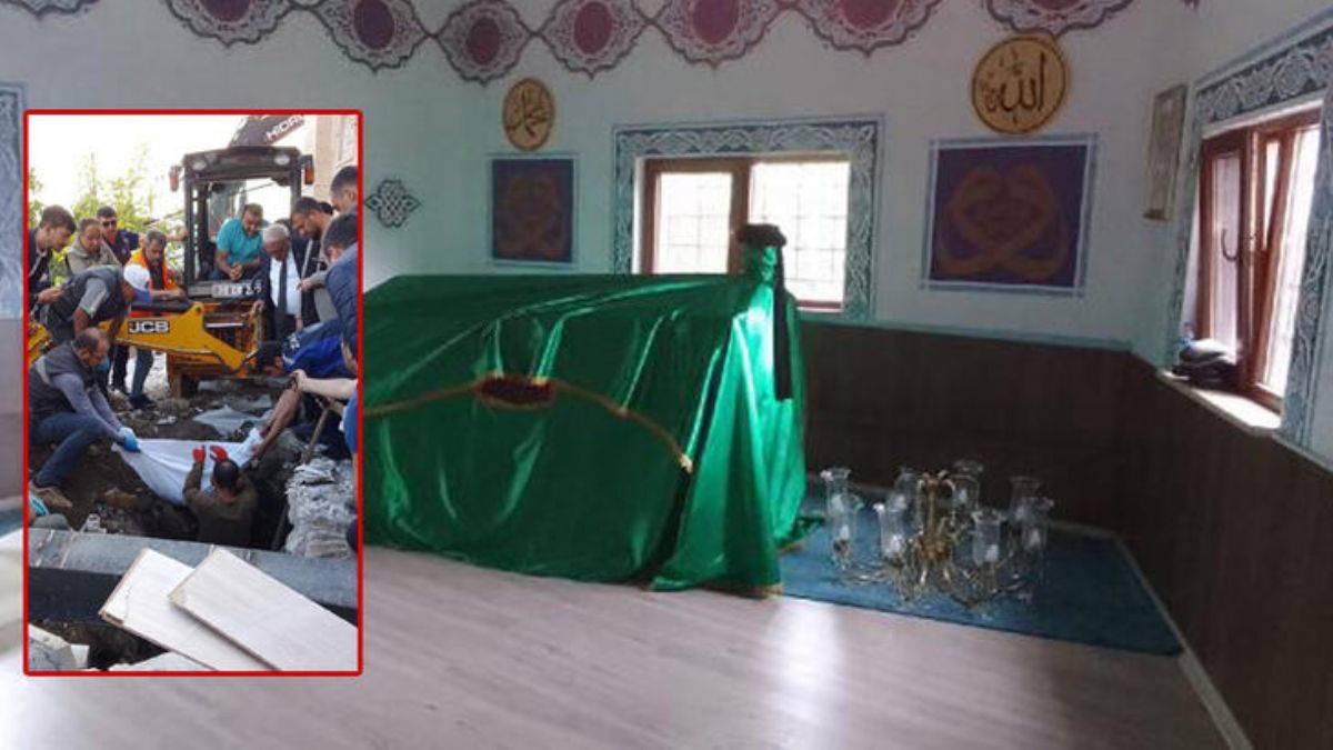 Türbe demişlerdi, yıkımdan sonra hayvan kemikleri çıktı