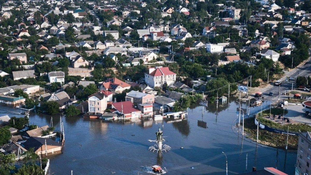 Ukrayna'daki barajı kim vurdu? Yeni görüntüler