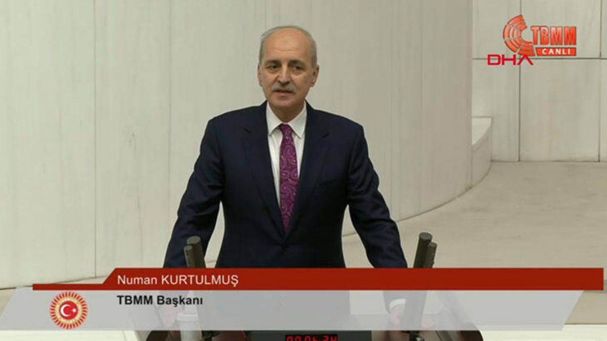 Meclis Başkanı Numan Kurtulmuş oldu