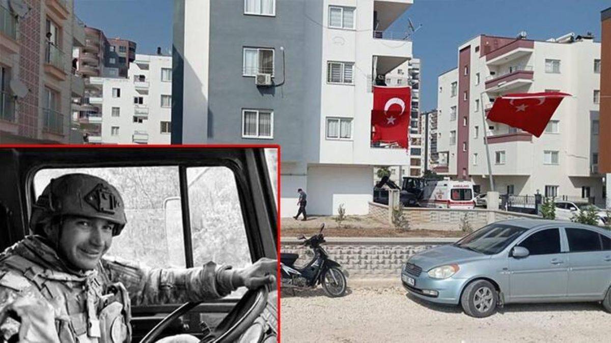 Mersin'e şehit ateşi düştü