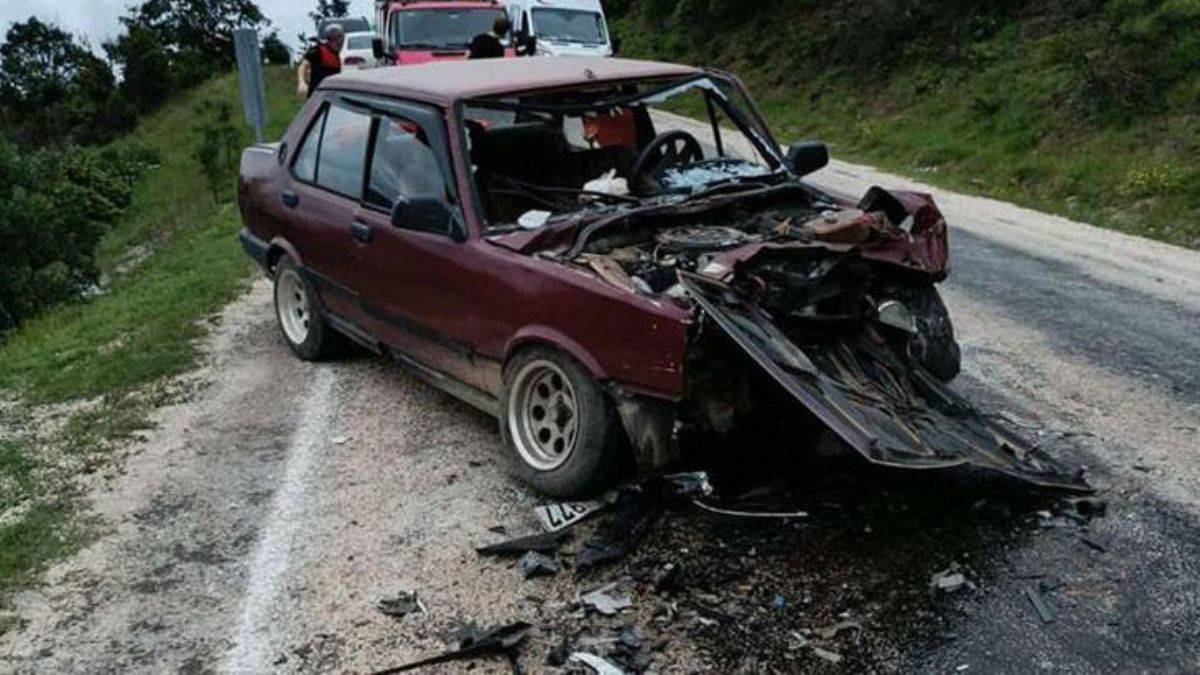 Kafa kafaya çarpıştılar: 1 ölü, 1 yaralı