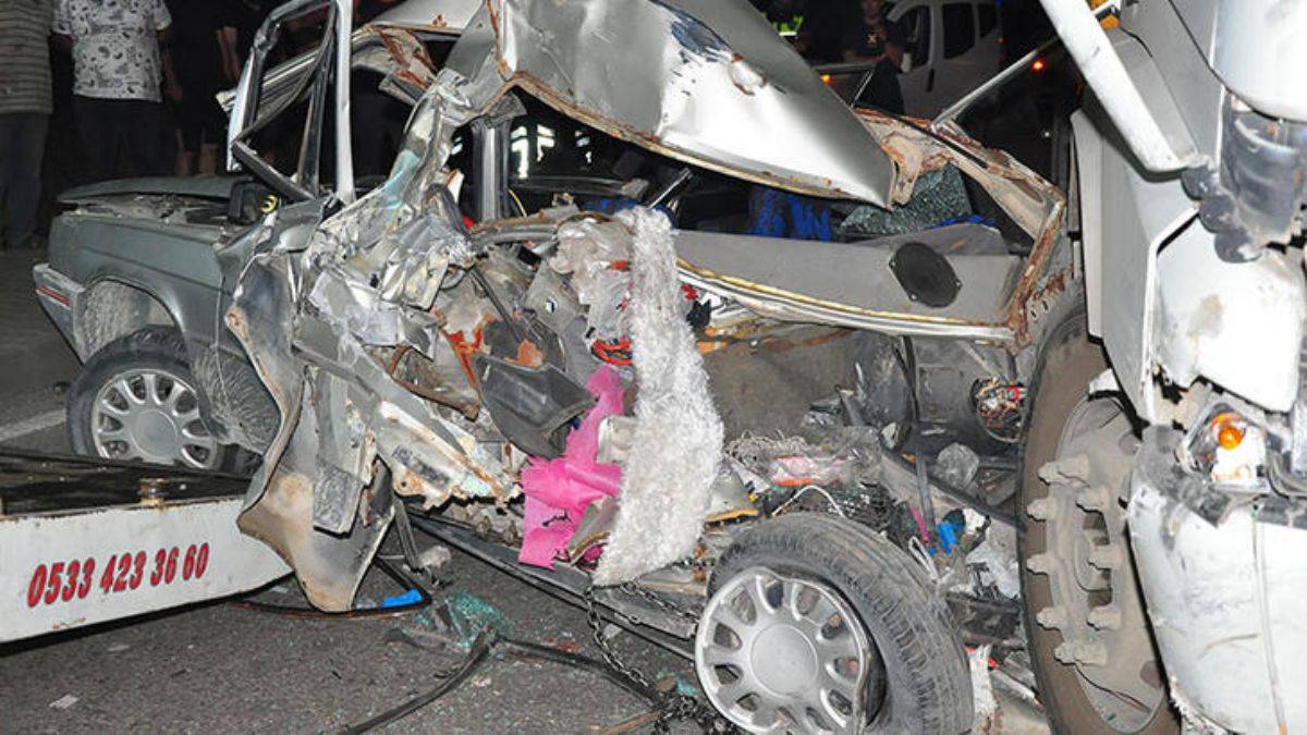 Kazadan mucize eseri yaralı kurtuldu