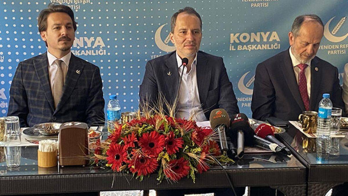 Erbakan: 7'li masadaki 4 parti tabela partisi oldu