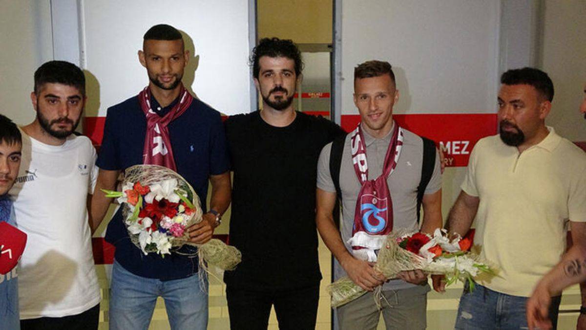 Trabzonspor'un yeni transferleri Orsic ve Fernandez