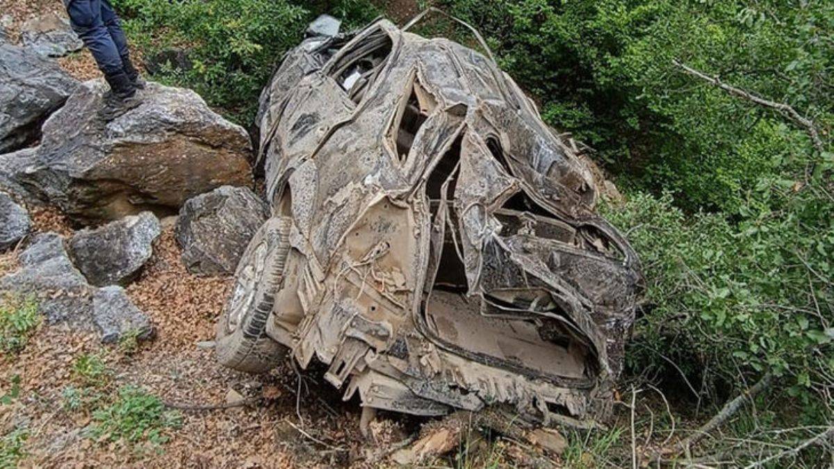 Kayıp 3 kişi uçurumun dibinde bulundu; 2 ölü 1 yaralı