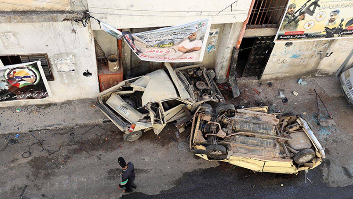 İşgalci İsrail'in yerle bir ettiği Cenin'den görüntüler