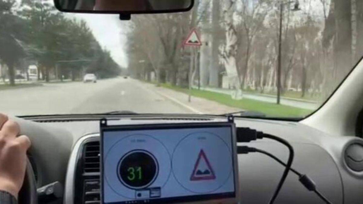 Yol tabelalarını fark etmeyenlere uyarıcı sistem