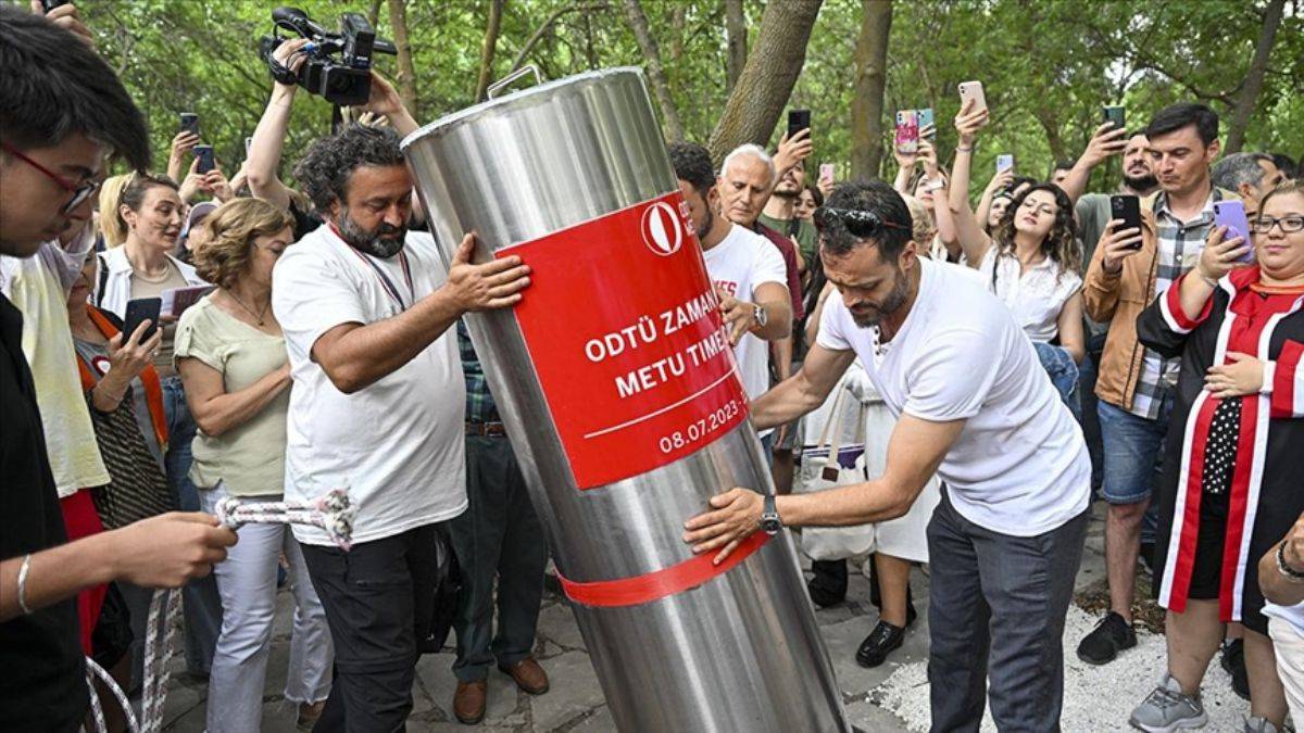 ODTÜ'lüler 2048 yılına mesaj bıraktı