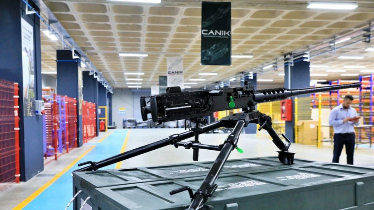 Türkiye'nin yeni ağır makineli tüfeği