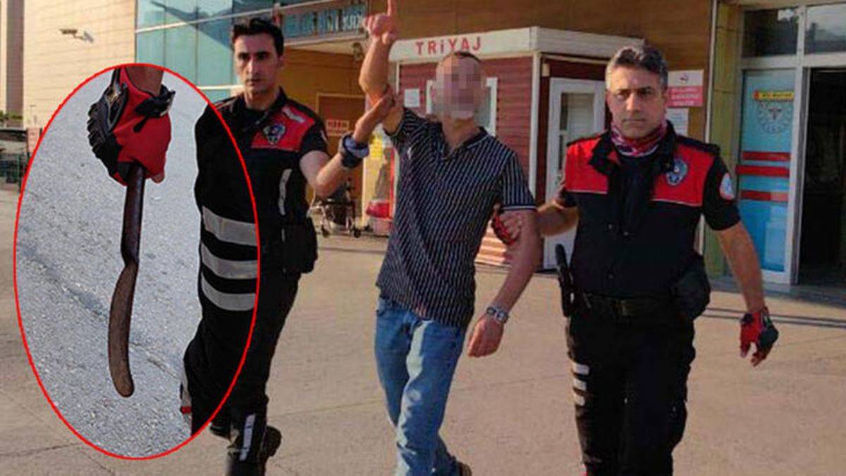 Satırla yaraladı, 'yarım kalan işi tamamlayacağım' dedi