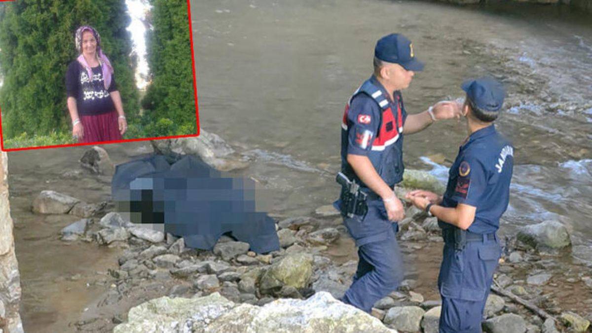 Dere içinde bulduğu kadın cesedini önce cansız manken zannetti
