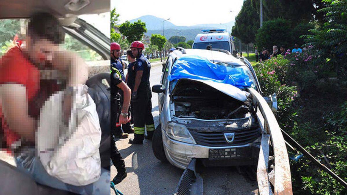 Demir korkuluk ok gibi saplandı: 1 ölü