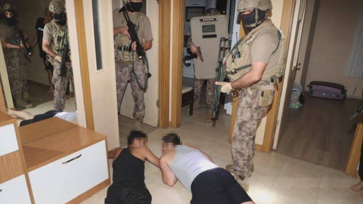 Mersin'de PKK operasyonu