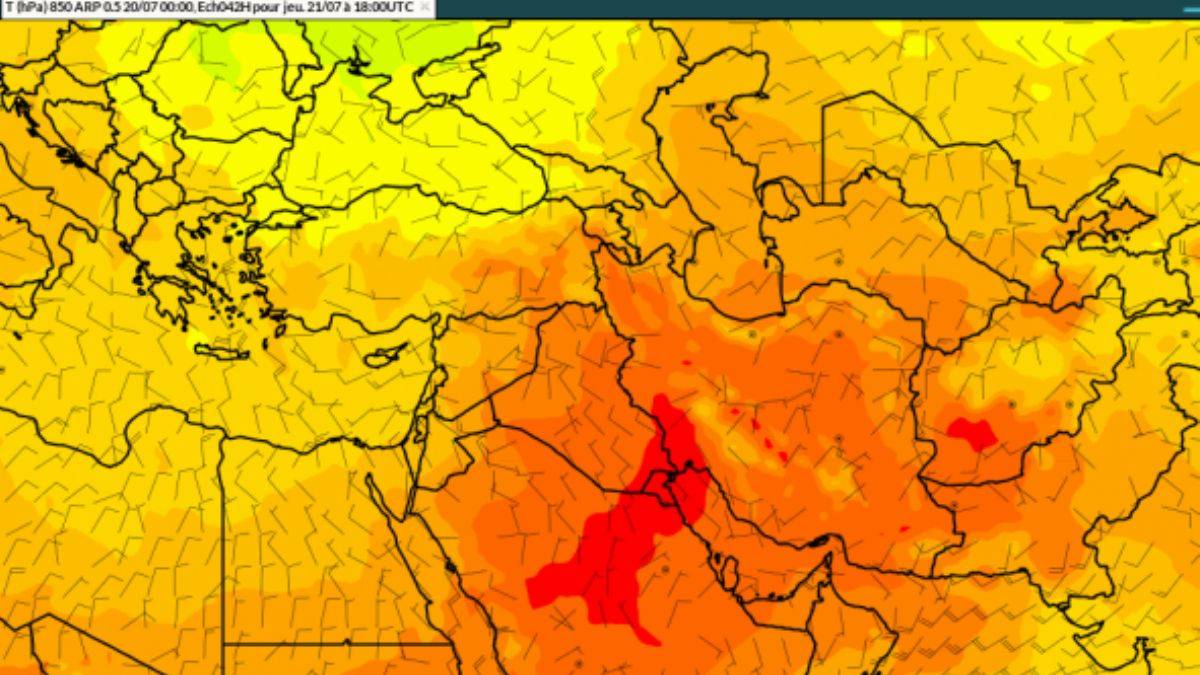 İran'da 6 kentte sıcaklık 50 derecenin üzerine çıktı