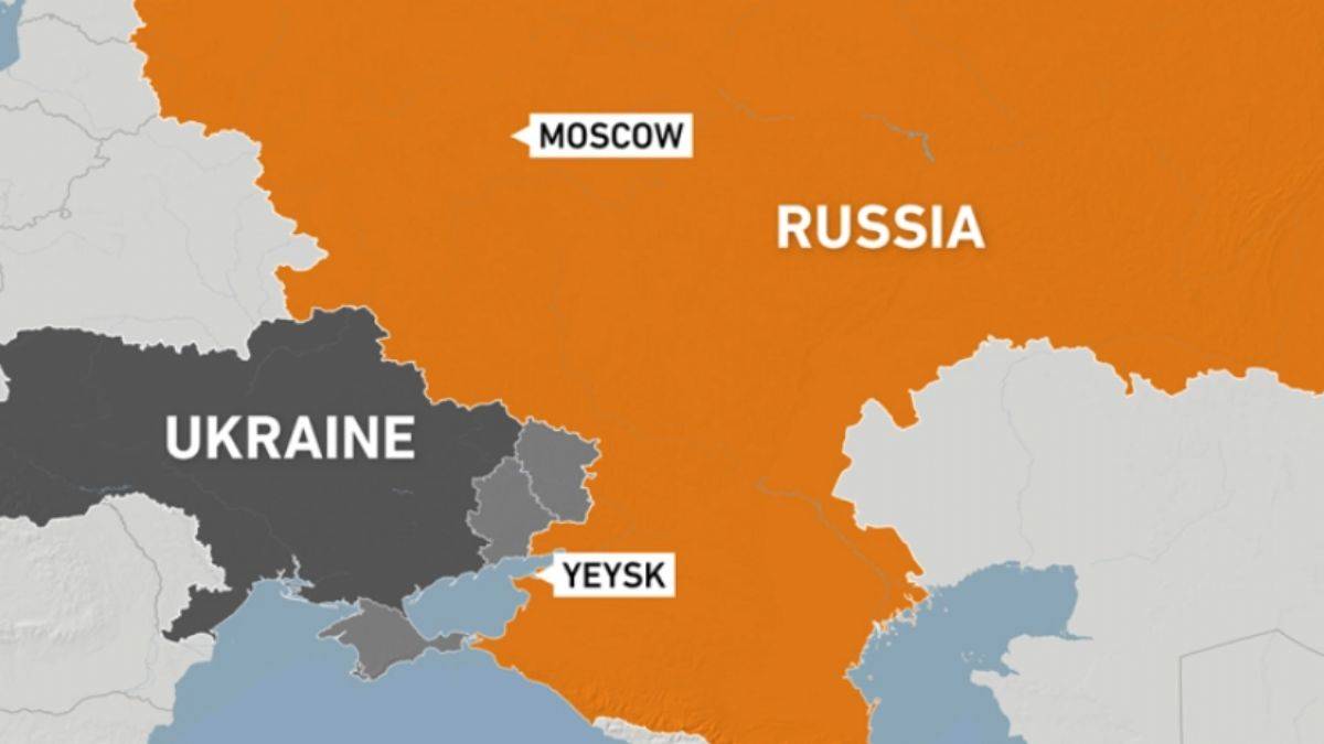 Rus askeri uçağı Azak Denizi'ne düştü