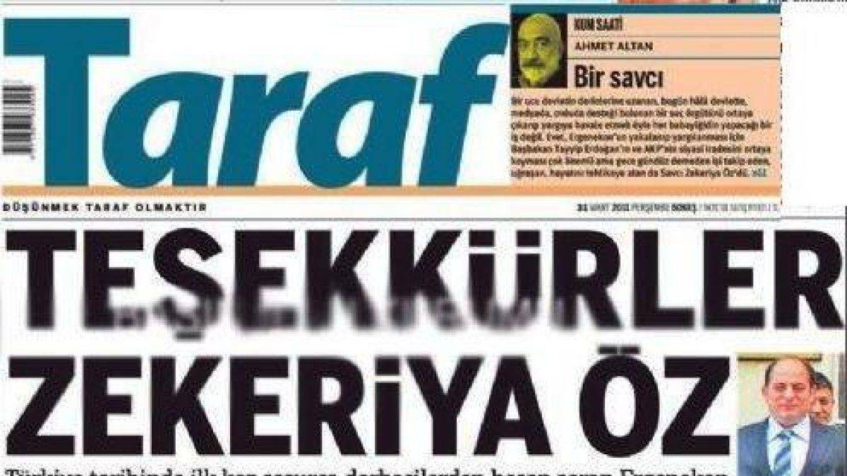 'FETÖ tetikçisi Ahmet Altan’ın paçavrası TARAF kumpasçılarının kavgası'