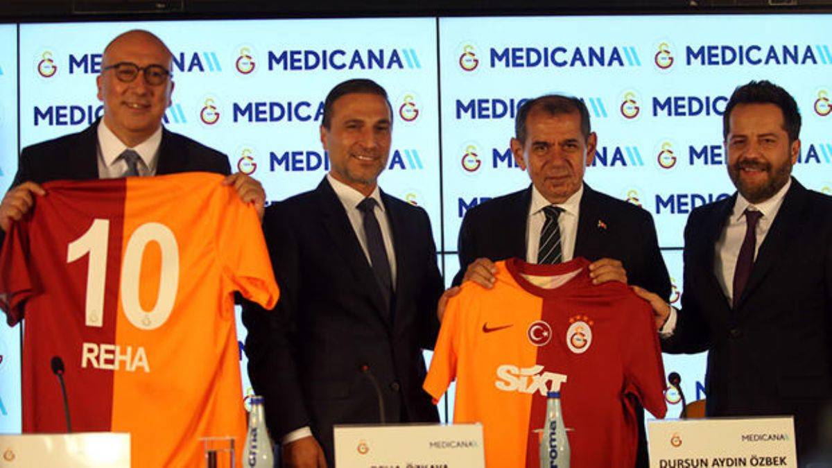 Medicana, Galatasaray'ın sağlık sponsoru oldu