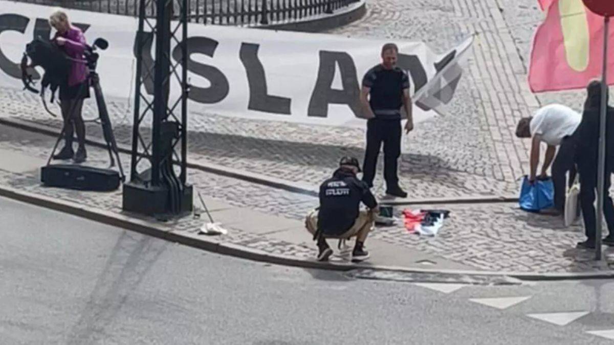 Kur'an'a bir saldırı daha! Canlı paylaştılar