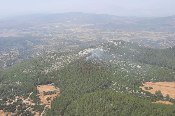 Muğla'daki orman yangını kontrol altına alındı