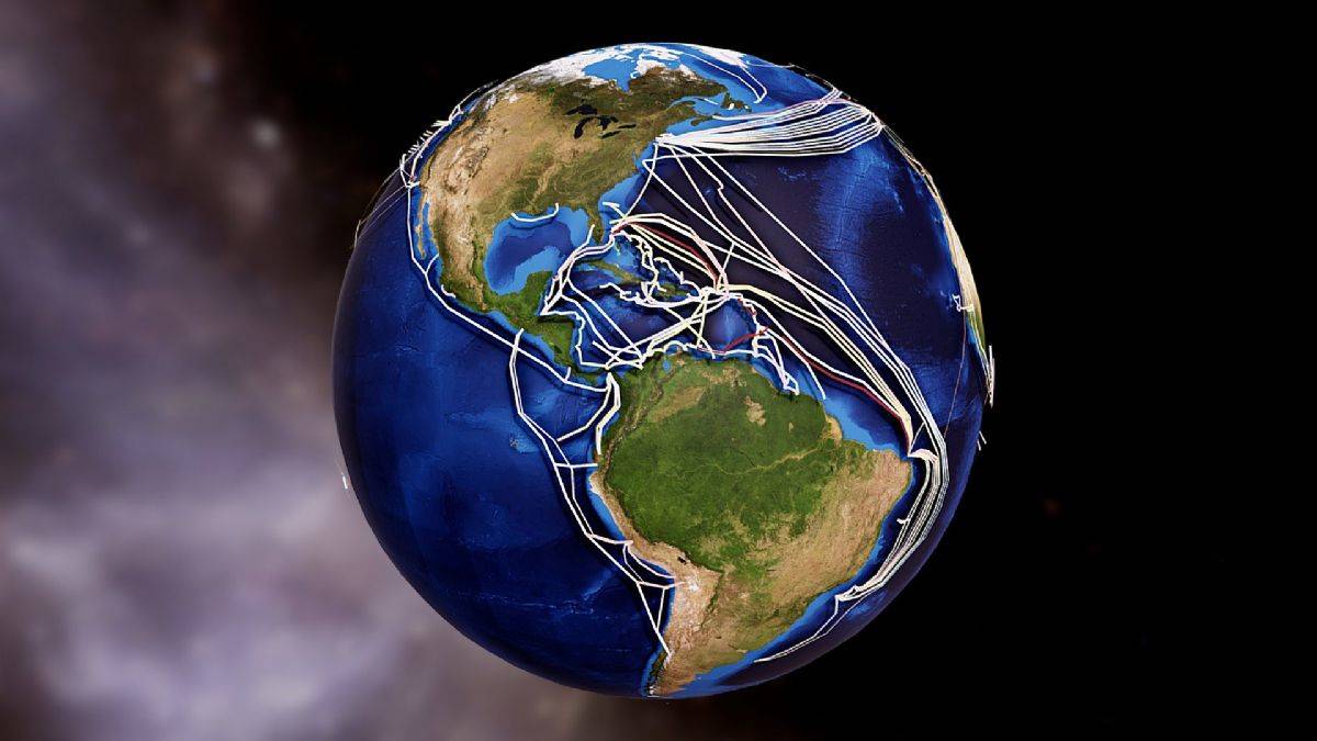 Kıtalararası fiber optik (internet) ağları