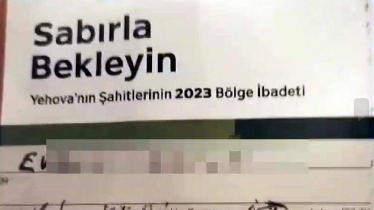 FETÖ operasyonunda Yehova Şahitleri bağlantısı