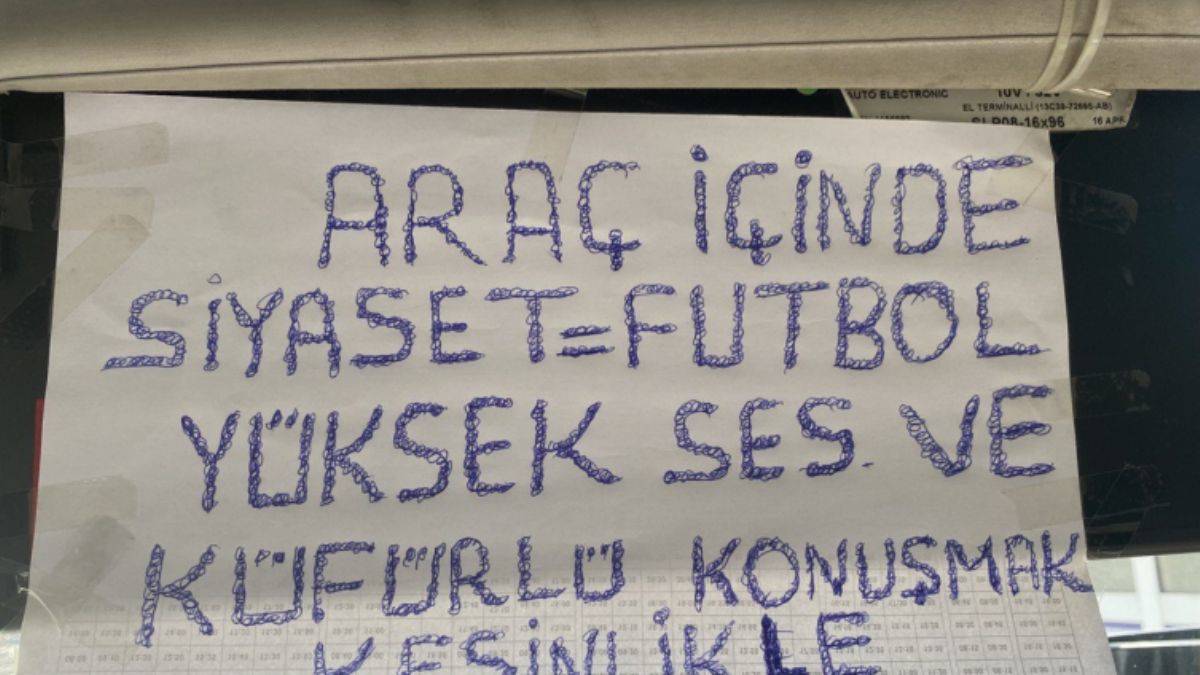 Siyaset, futbol, yüksek ses ve küfür yasak!
