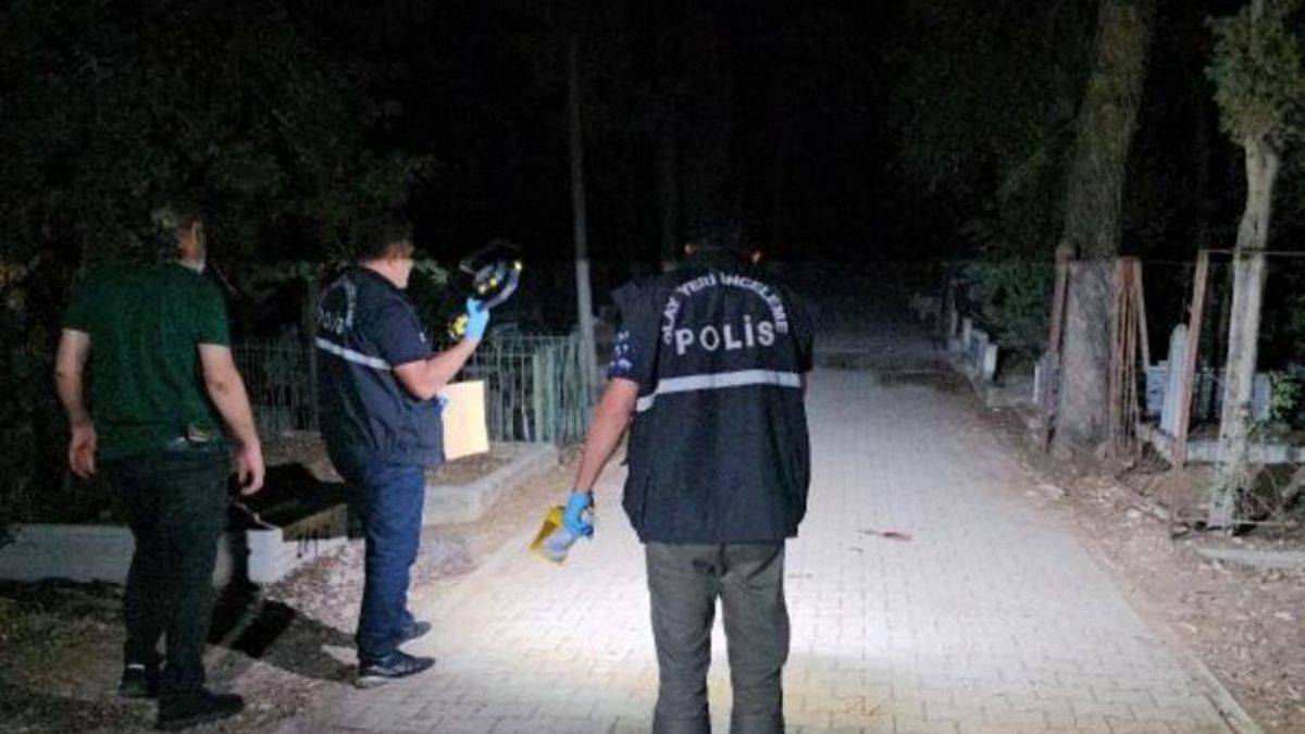 Mezarlıkta başından vurulmuş halde bulundu