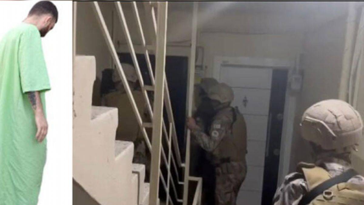 'Fistanlı Dalton' yakalandı