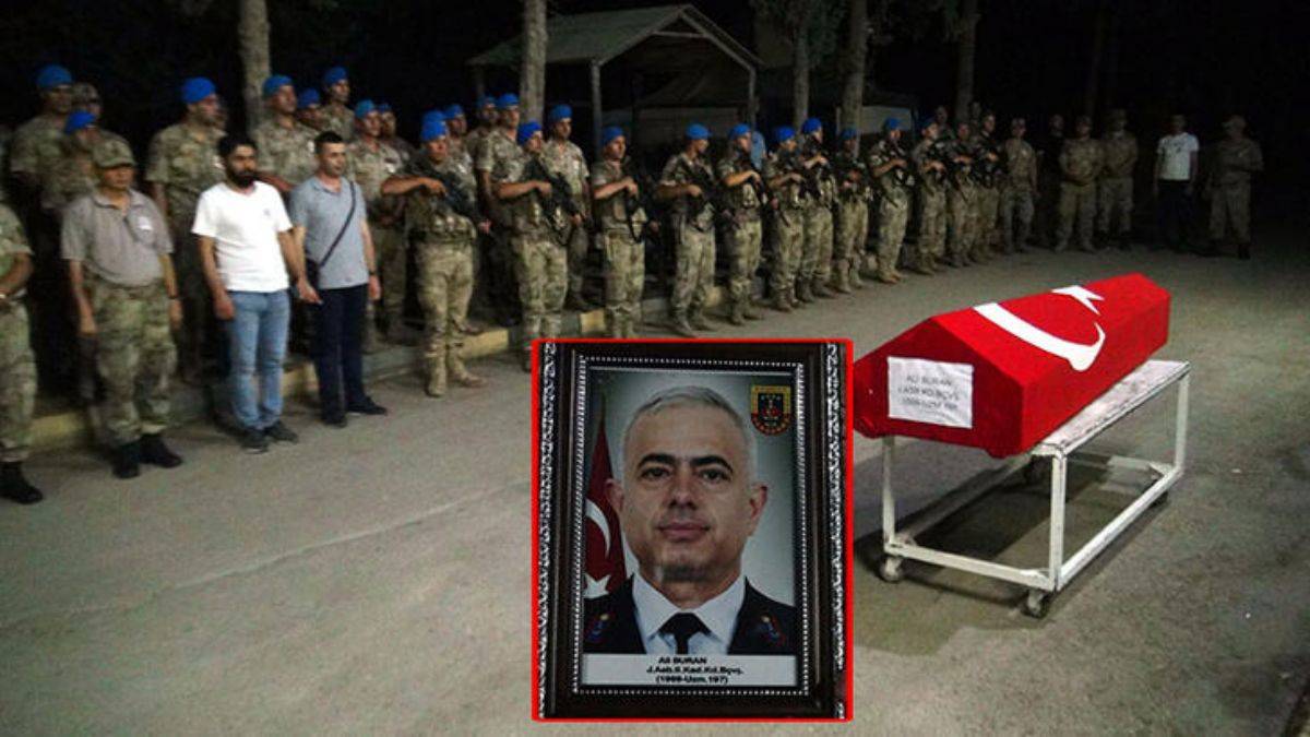 Suriye'de kalp krizinden vefat eden astsubayın cenazesi İstanbul'a gönderildi