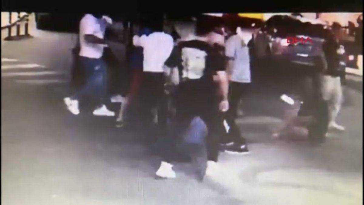 Kiracıya beyzbol sopalı darp kamerada