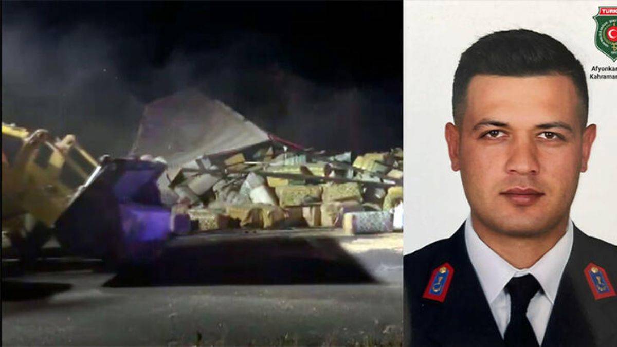Kaza yerinde tedbir sırasında kaza: 1 astsubay şehit