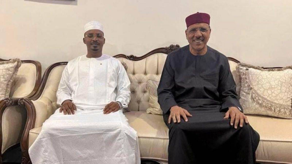 Nijer Cumhurbaşkanı Bazum ilk kez görüntülendi