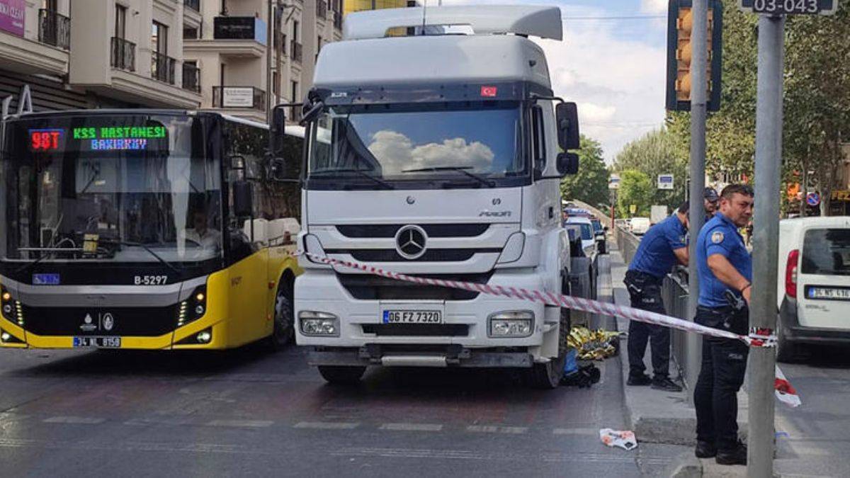 TIR'ın altında kalan engelli vatandaş öldü