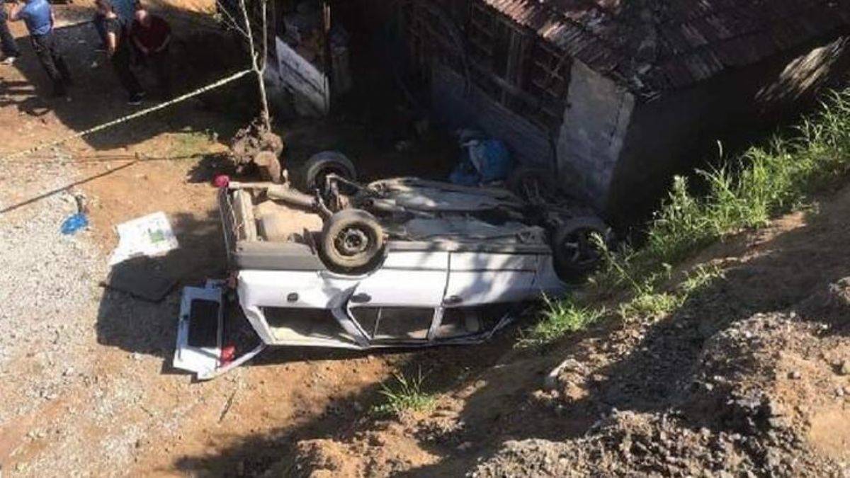 Evin bahçesine düştü; 3 ölü, 2 yaralı