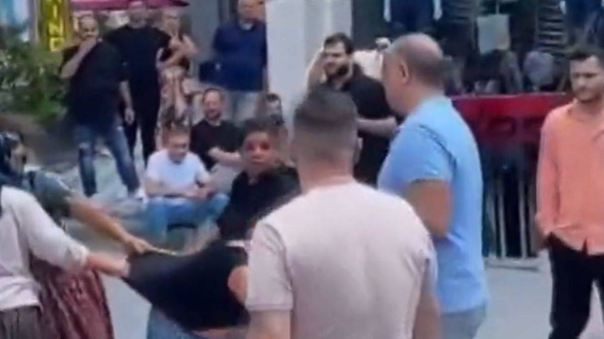 Hırsızlık şüphelisine meydan dayağı