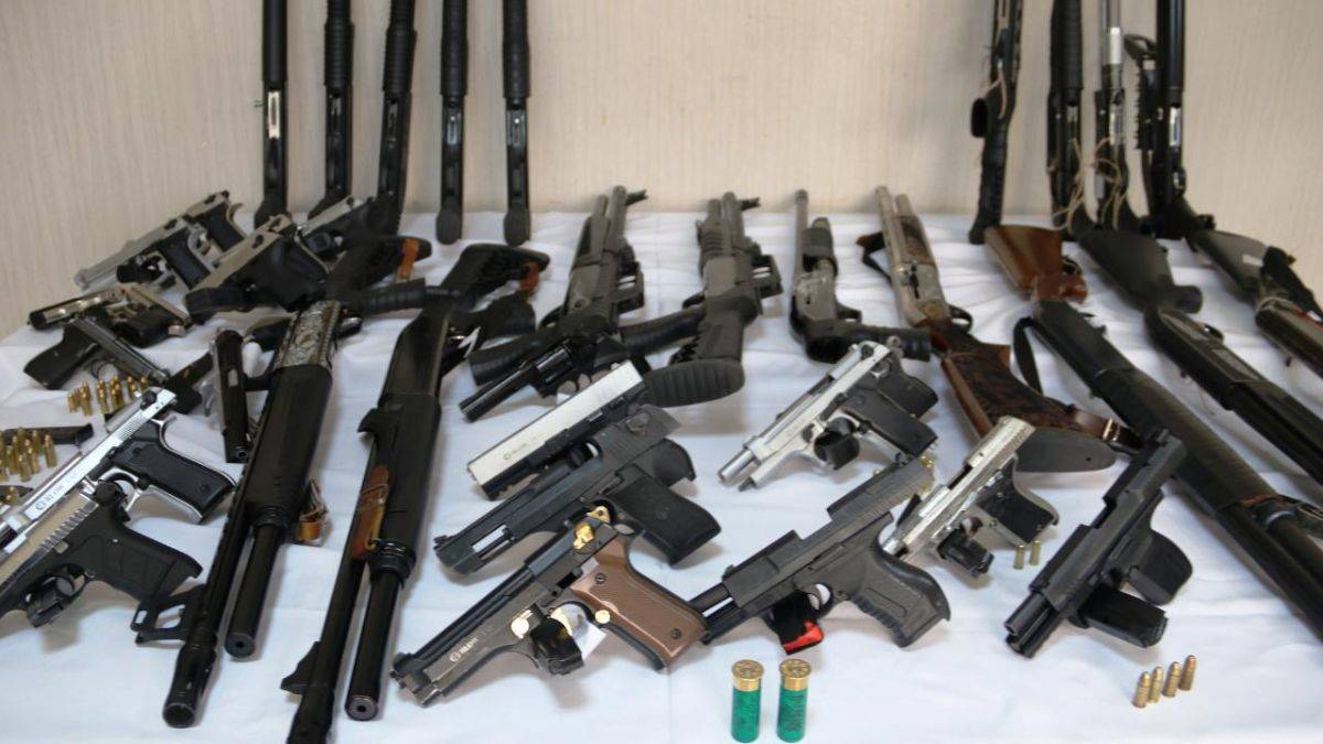 Türkiye'de 36 milyon ruhsatsız silah var