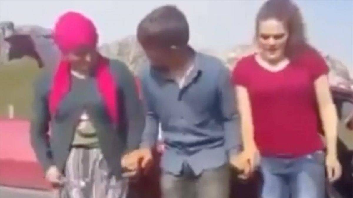 Eren Bülbül'ün horon oynadığı görüntüler