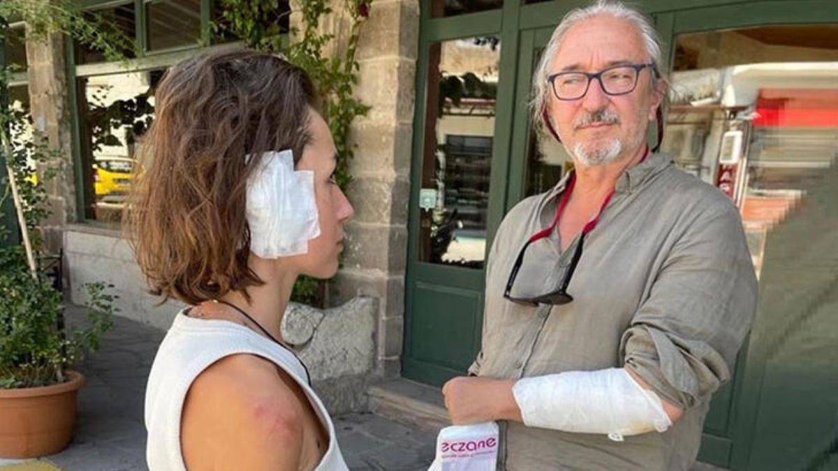 İki turist köpeklerin saldırısına uğradı