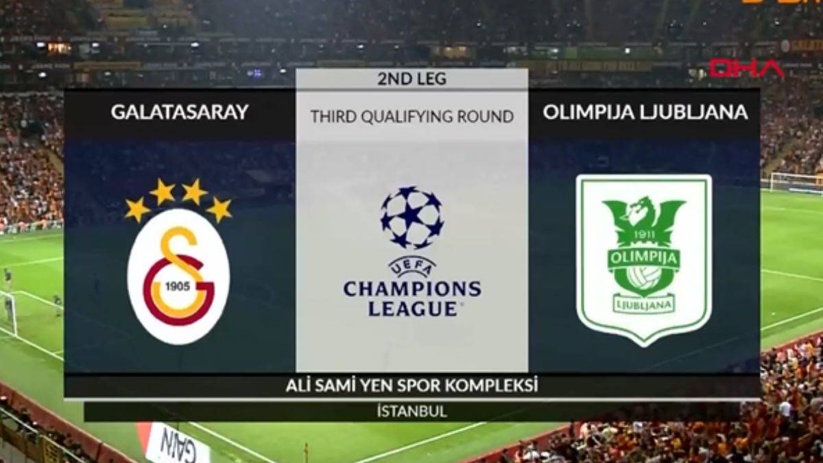 Galatasaray-Olimpija Ljubljana 1-0 maç özeti