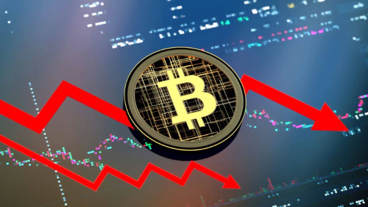 Bitcoin sert düştü!