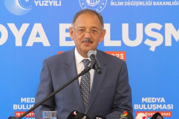 Taslak hazırlanıyor! Bakan Özhaseki: Meclis'i olağanüstü toplantıya davet edebiliriz